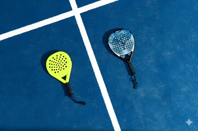Panoramic padel court